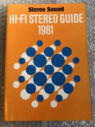 Hi-Fi STEREO GUIDE 1981 Vol.14 ハイファイステレオガイド
季刊ステレオサウンド別冊 stereo sound