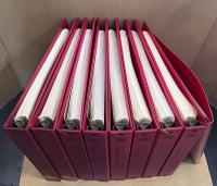 モンセン・スタンダード欧文書体清刷集　全8冊　索引付き