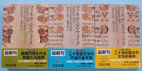 フィネガンズ・ウェイク 全3冊揃(ジェイムズ・ジョイス 著 ; 柳瀬尚紀 