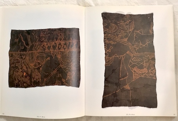 MBUTI DESIGN 1995年 Mbuti design（ムブティ・デザイン） paintings by Pygmy women