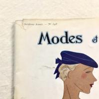 Modes et Travaux No.348　1934年6月号