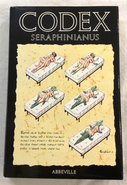 【最安値】Codex Seraphinianus 1983年アメリカ版初版 CODEX SERAPHINIANUS 1983年アメリカ版初版(Luigi Serafini) / 古本
