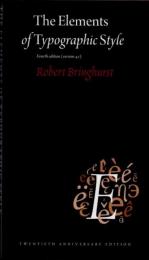 The Elements of Typographic Style　version4.1
