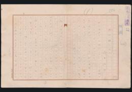 岡本綺堂草稿『雑録 黙阿弥のこと』