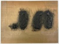 川上澄生版木『紙人形／柴田宵曲』