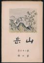 山岳 第26年第2号／鹿野忠雄「ピヤナン越の山旅（上） 羅東より南湖大山、次高山を経て霧社へ」ほか