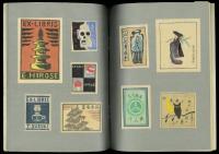 日本蔵書票協会 第二蔵票集 2種一括／蔵書票集