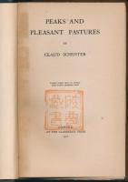PEAKS AND PLEASANT PASTURES