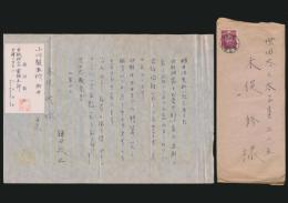 鎌田敬止書簡 木俣修宛