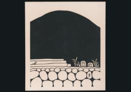 東君平 切り絵作品