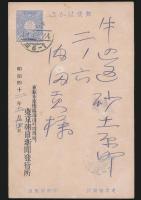 森田草平葉書 内田貢宛