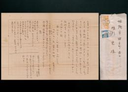 三谷十糸子書簡 桂川史宛