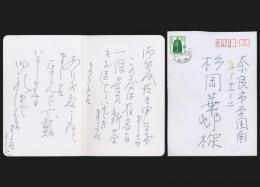 片岡球子書簡 杉岡華邨宛