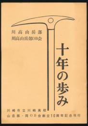 十年の歩み 川高山岳部10周年記念誌