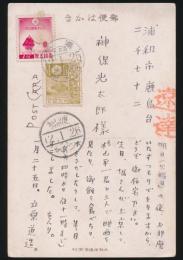 立原道造葉書 神保光太郎宛／昭和12年1月25日付