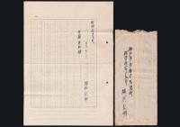 塩尻公明書簡 河出書房内・佐藤英和宛
