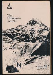 THE HIMALAYAN JOURNAL VOLUME 38／1980-1981