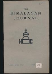 THE HIMALAYAN JOURNAL VOLUME 28／1967-1968