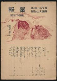 彙報 第43号