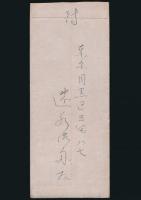 速水御舟書簡 塔影社・斎田元次郎（斎田素洲）宛