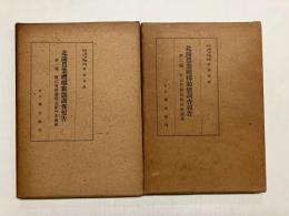 北満農業機構動態調査報告 第一編(濱江省呼蘭県孟家村孟家区)・第二編(北安省綏化県蔡家窩堡)
