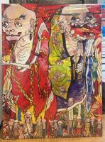 村上隆の五百羅漢図展