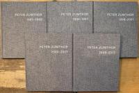 PETER ZUMTHOR 1985-2013
5冊セット