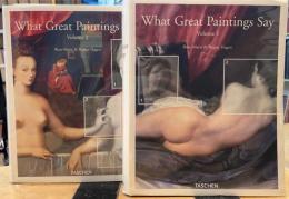 What Great Paintings Say volume1/2