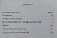 TWENTIETH-CENTURY CHILDREN'S WRITERS 20世紀の児童文学者