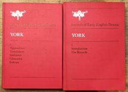 Records of Early English Drama York Vol.1～2