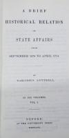 A BRIEF HISTORICAL RELATION OF STATE AFFAIRS FROM SEPTEMBER 1678 TO APRIL 1714. 全6巻揃い