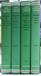 LOEB CLASSICAL LIBRARY : EURIPIDES 4冊