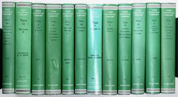 ロ*ー様 【良品】 洋書 ローブ・クラシカルライブラリー プラトン 全12巻 ま ロ*ー様 【良品】 洋書 ローブ・クラシカルライブラリー