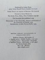 BODLEIAN LIBRARY MS Fairfax 16 トーマス・フェアファクス写本