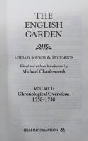 THE ENGLISH GARDEN : LITERARY SOURCES AND DOCUMENTS 全3巻揃い