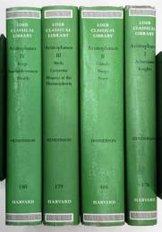 ARISTOPHANES ： Loeb classical library 全4巻揃い