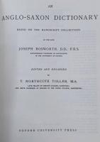 An Anglo-Saxon Dictionary アングロサクソン辞典（古英語辞典）