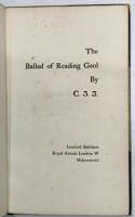 THE BALLAD OF READING GAOL レディング牢獄の唄 2版