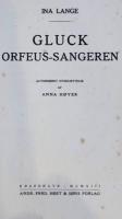 GLUCK ORFEUS-SANGEREN 洋書：デンマーク語