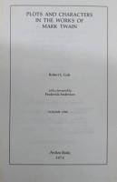 Plots and Characters in the Works of Mark Twain 全2巻揃い