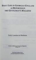 DAILY LIFE IN GEORGIAN ENGLAND AS REPORTED IN THE GENTLEMAN'S MAGAZINE : Studies in British and American Magazines Volume 14