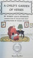 A CHILD'S GARDEN OF VERSES