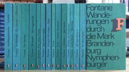 Fontane Nymphenburger Taschenbuch-Ausgabe in 15 Bänden テオドール・フォンターネ作品集 全15巻揃（洋書：ドイツ語）