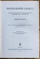 DOXOGRAPHI GRAECI: COLLEGIT RECENSUIT PROLEGOMENIS INDICIBUSQUE INSTRUXIT 洋書：ラテン語
