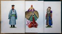 NATIONAL COSTUMES OF THE M.P.R モンゴルの民族衣装 プレート 100枚揃