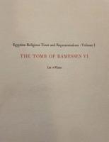 THE TOMB OF RAMESSES VI.　Texts and Plates: Egyptian Religious Texts and Representations 2冊（プレート1枚欠）