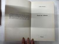 gilles moutot essai sur adorono テオドール・アドルノ　エッセイ