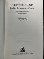 Griechenland Lexikon der historischen Staetten