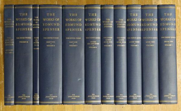 大人気新品  The Works of Edmund Spenser: A Variorum Edition 全11巻揃 洋書