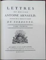 Oeuvres de Messire Antoine Arnauld, Docteur de la Maison Et Société de Sorbonne 全43巻38冊揃 アントワーヌ・アルノ―著作集